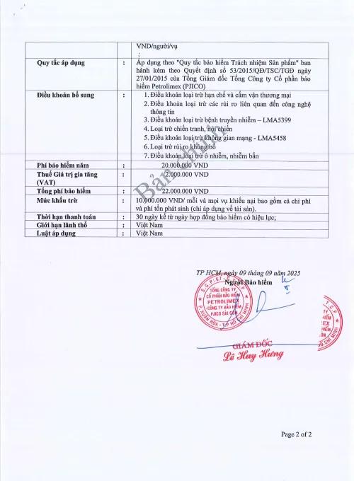 Chứng nhận HACCP